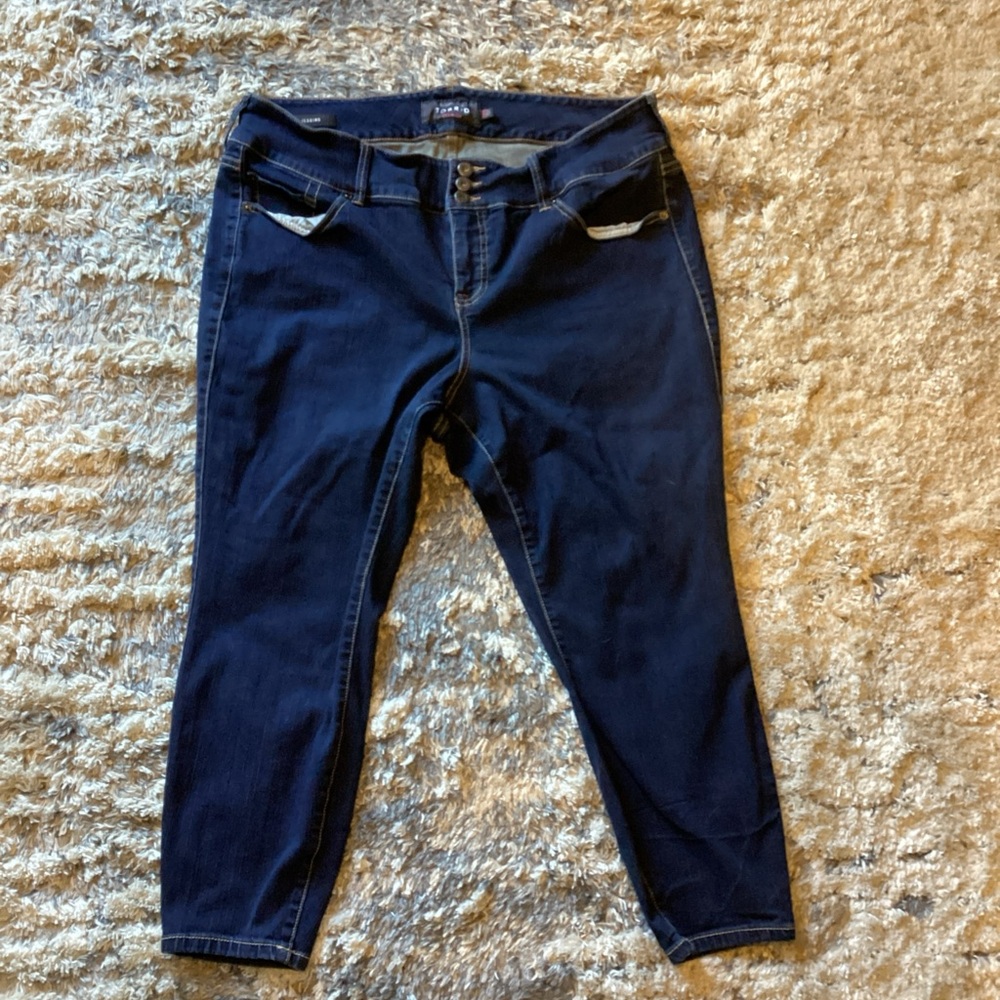 TORRID Premium Jegging Stretch Cropped Jeans Women’s 22XS